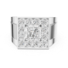 Picture of Regal Square – 2.30 Carat Round & Princess Diamond Ring
