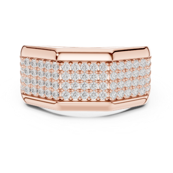 Picture of Dominance Pavé – 1.20 Carat Round Diamond Men’s Ring