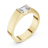 Picture of Imperial Emerald – 1 Carat Solitaire Diamond Men’s Ring