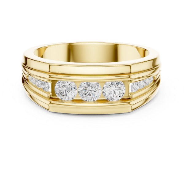 Picture of Majestic Rows – 0.60 Carat Gold Diamond Band