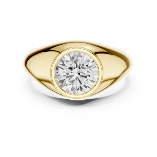 Picture of Monarch Solitaire – 2 Carat Round Diamond Men’s Ring