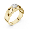Picture of Prism Crest – 0.85 Carat Solitaire Men’s Ring