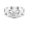 Picture of Prism Crest – 0.85 Carat Solitaire Men’s Ring