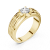 Picture of Trion Edge – 0.75 Carat Solitaire Diamond Band