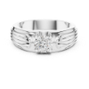 Picture of Trion Edge – 0.75 Carat Solitaire Diamond Band