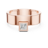 Picture of Noble Square – Princess Solitaire Diamond Band