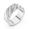 Picture of Regal Swirl – 0.65 Carat Round Diamond Band