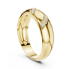 Picture of Golden Stride – Round Diamond Men's Band
