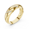 Picture of Golden Stride – Round Diamond Men's Band