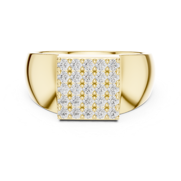 Picture of Royal Facet – Round Diamond Band