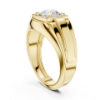 Picture of Ironcrest – 1.1 Carat Round Solitaire Diamond Band
