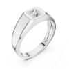 Picture of Crown Square – 0.50 Carat Princess Diamond Ring