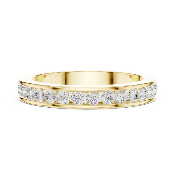 Picture of Golden Horizon – 1.10 Carat Round Diamond Eternity Band