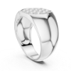 Picture of Stellar Grid – 0.90 Carat Round Diamond Ring