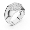 Picture of Stellar Grid – 0.90 Carat Round Diamond Ring