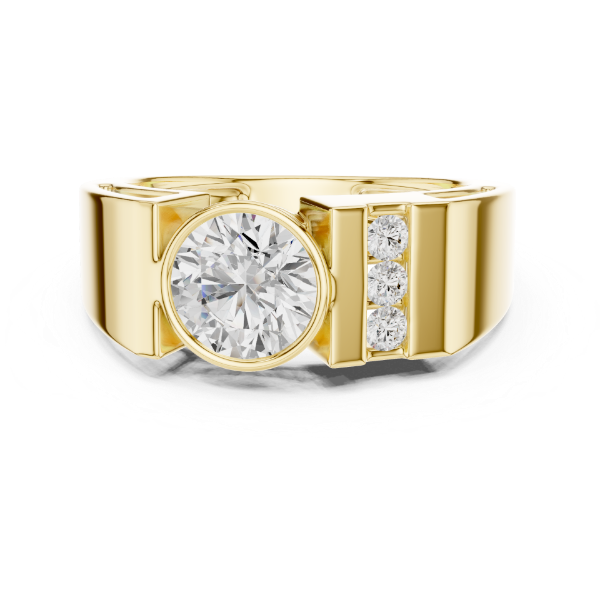 Picture of Helios Band – 1.20 Carat Round Diamond Ring