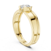 Picture of Eclipse Band - 0.50 Carat Round Diamond Ring.