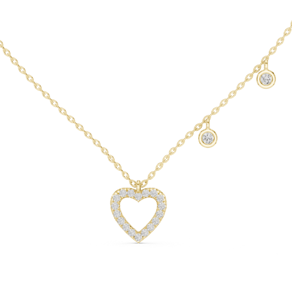 Picture of Eternal Love – 0.50 Ct Diamond Heart Pendant (Without Chain)