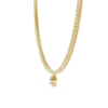 Picture of Radiant Charm – 4.50 Ct Diamond Necklace with Pear Drop 