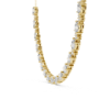 Picture of Celestial Sparkle - 13 Carat Round & Oval Necklace