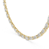 Picture of Celestial Sparkle - 13 Carat Round & Oval Necklace