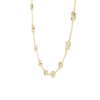 Picture of Luxury Glow - 2.80 Carat Emerald & Marquise Necklace