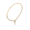 Picture of The Nexus Cascade - 21 Carat Multi-Shape Diamond Necklace