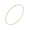 Picture of Everest Line - 14 Carat Round Diamond Necklace