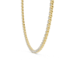 Picture of Everest Line - 14 Carat Round Diamond Necklace