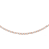Picture of Everest Line - 14 Carat Round Diamond Necklace