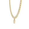 Picture of The Nova Drop - 8 Carat Round Diamond Necklace