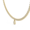 Picture of The Nova Drop - 8 Carat Round Diamond Necklace