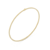 Picture of The Continuum Flow - 11 Carat Round Diamond Necklace