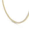 Picture of The Continuum Flow - 11 Carat Round Diamond Necklace