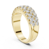 Picture of The Grand Pavé - 2 Carat Round Diamond Ring