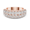 Picture of The Grand Pavé - 2 Carat Round Diamond Ring