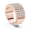 Picture of The Quinti-Band - 2.10 Carat Round Diamond Ring
