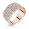Picture of The Quinti-Band - 2.10 Carat Round Diamond Ring
