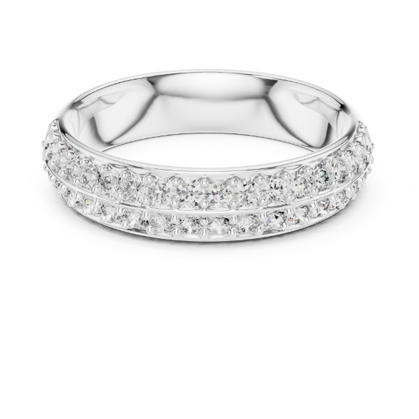Picture of The Meridian Band - 0.55 Carat Round Diamond Ring