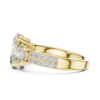 Picture of Trinity Spark – 2 Carat Oval Solitaire with 3.10 CTW Diamonds