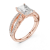 Picture of The Interstellar Radiant - 2.10 ct Solitaire Diamond Ring (2.40 CTW Diamonds)