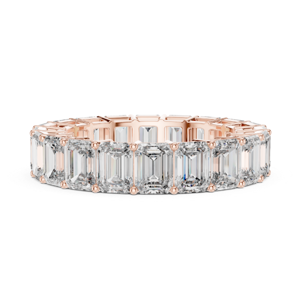 Picture of The Grand Facade - 6 Carat Emerald Diamond Ring