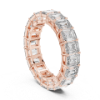 Picture of The Grand Facade - 6 Carat Emerald Diamond Ring