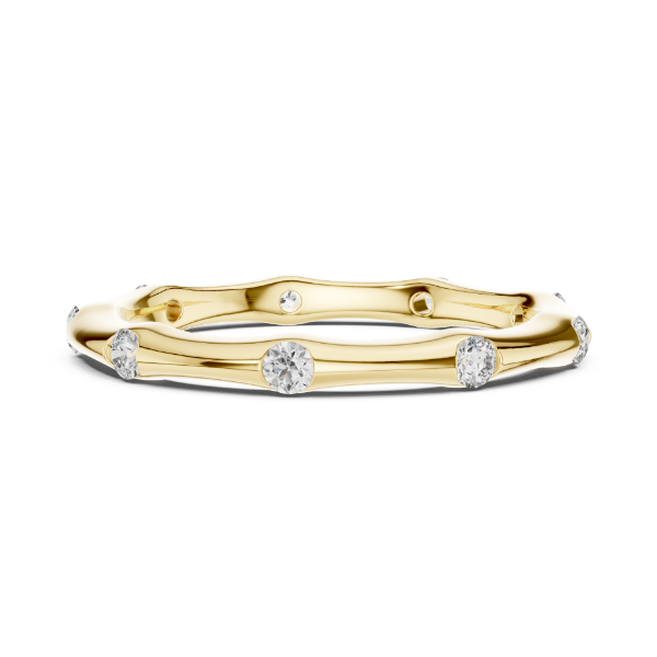 Picture of The Terra Wave - Round Diamond Ring