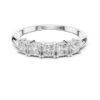 Picture of The Geometric Row - 0.65 Carat Princess Diamond Ring