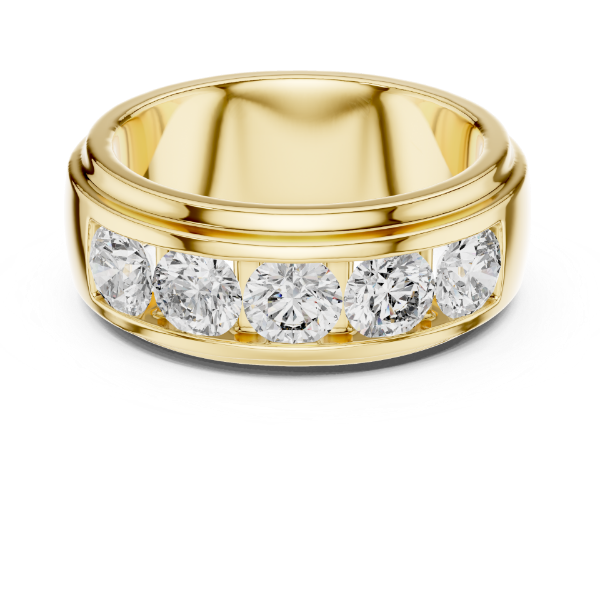 Picture of The Horizon Five - 1.75 Carat Round Diamond Ring