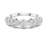 Picture of The Scallop Bloom - 1 Carat Round Diamond Ring