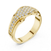Picture of The Aureole Bloom - 0.50 Carat Round Diamond Ring