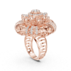Picture of The Mandala Bloom - 2 Carat Round Diamond Ring