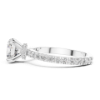 Picture of Round Solitaire Row - 1.10 Carat Solitaire Diamond Ring (1.60 CTW Diamonds)